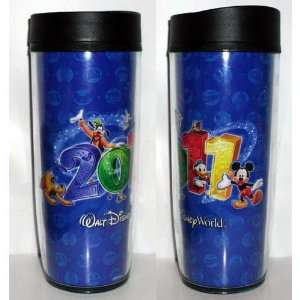 Disney World 2011 Insulated Travel Mug Tumbler Mickey:  