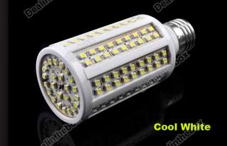 9W E27 168 LED 3528 SMD Screw Corn Light Bulb Lamp 200 230V 840LM Two 