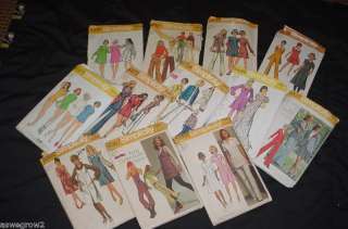 Ladies Simplicity sewing pattern 14 cut *your selection  