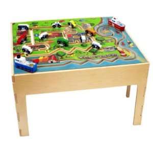  City Transportation Play Table Toys & Games