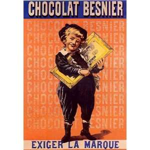  Chocolat Besnier Exiger La Marque    Print