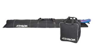 Athalon Ski Bag & Boot Bag 2 Piece Set 70 124 Black  
