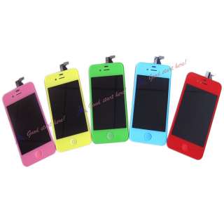 Colorful Front LCD Screen Dispaly+Touch Digitizer Assembly For iphone 