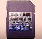 New NMicro 16GB 16G 16 G FullSize SD SDHC Class 10 Class10 Memory 