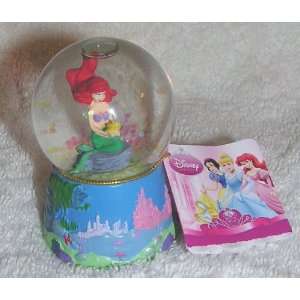   Disney Princess Little Mermaid Ariel Mini Waterglobe: Home & Kitchen