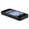   Black TPU Rubber Skin Soft Gel / Hard Case Cover for iPhone 4 G 4S 4th