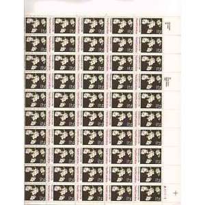  North Carolina Sheet of 50 x 25 Cent US Postage Stamps NEW 