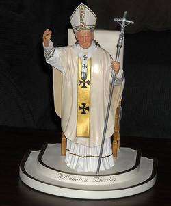 DANBURY MINT MILLENNIUM BLESSING,POPE JOHN PAUL II,2000  
