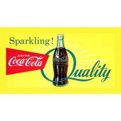 Vintage Sparking Coca Cola Framed Canvas Wall Art  Overstock