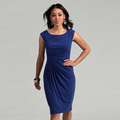 Connected Apparel Womens Short sleeve Dress  Overstock