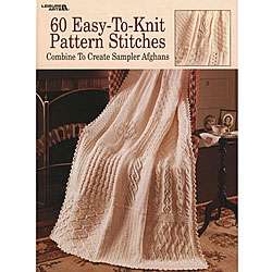 Leisure Arts 60 Easy To Knit Pattern Stitches Book  