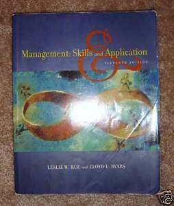 Management by Leslie W. Rue, Lloyd L. Byars (2004, P  