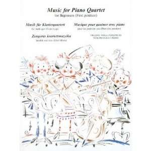  Music for Piano Quartet for Beginners (Pejtsik, Vigh 