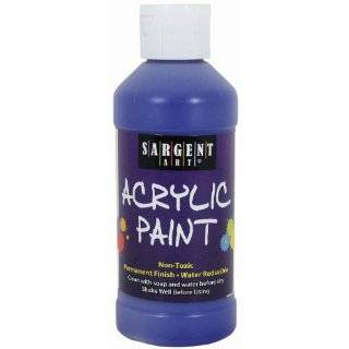 Sargent Art 22 2350 8 Ounce Acrylic Paint, Ultramarine Blue