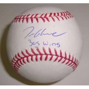 Tom Glavine Signed Baseball w/coa Atlanta Braves INSC 3   Autographed 