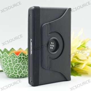 Folding PU Leather case accessory cover for blackberry Playbook tablet 