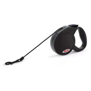  Flexi Mini Black Retractable Cat & Small Teacup Dog Leash 