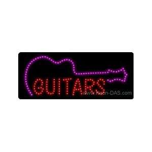  Guitars LED Sign 11 x 27