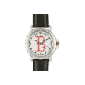  Boston Red Sox MLB Leather Watch: Sports & Outdoors