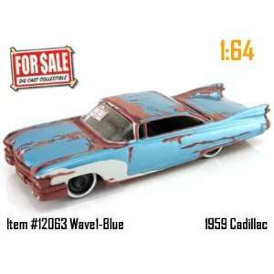  Jada Dub City For Sale Blue 1959 Cadillac 1:64 Scale Die 
