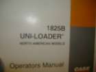 case 1825b uni loader operators manual returns accepted within 14