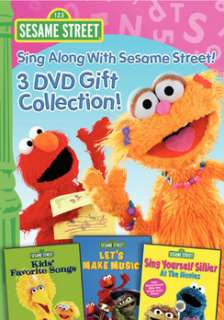 Sesame Street   Sing Along with Sesame Street 3 Pack (DVD)  Overstock 