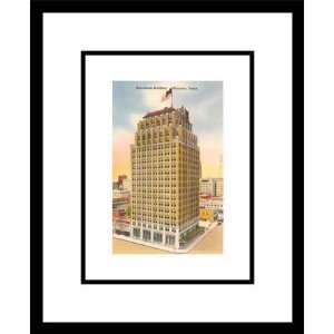  Petroleum Building, Houston, Texas, Framed Print by 