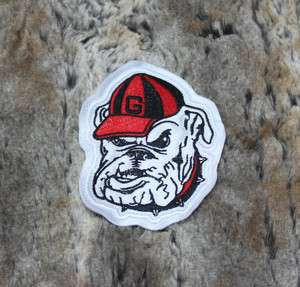 Georgia Bulldogs Embroidered Patch Crest (3.3x3.9)  