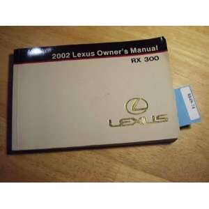  2002 Lexus ES300 ES 300 Owners Manual Lexus Books