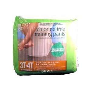 Training Pants 3T 4T Unisex (32 40 lb), Chlorine Free, 26 ct. pack of 