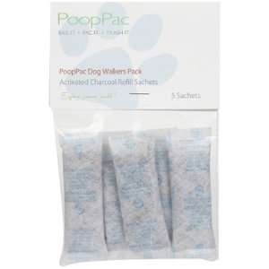  PoopPac Dog Walker Waste Case Activated Charcoal Refills 