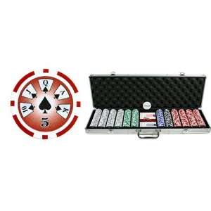    600 Royal Flush 11.5g Casino Poker Chip Set