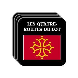  Midi Pyrenees   LES QUATRE ROUTES DU LOT Set of 4 Mini 