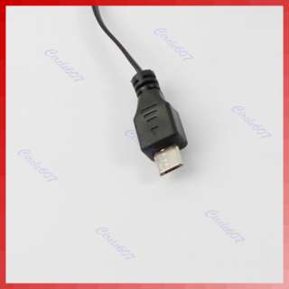 USB 2.0 A to Micro USB B Retractable Charger Cable  