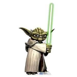   Wars Yoda Life Size Cardboard Stand Up Factory Seconds Toys & Games