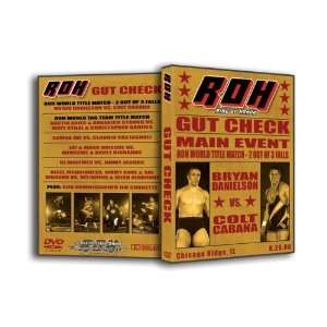   Check Main Event  DVD Chicago Ridge, IL 8.26.06 (ROH) Various Books