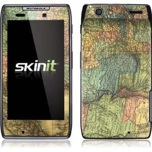  Skinit US and Mexico Map 1848 Vinyl Skin for Motorola 