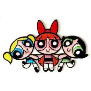 Powerpuff Girls Blossom Buttercup Bubbles Embroidered Iron On / Sew On 