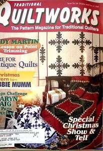 TRADITIONAL QUILTWORKS MAGAZINE 1999 #64 QUILT PATTERNS  