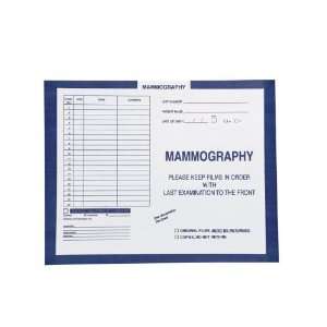 Mammography, Dark Blue #287 Category Insert Jackets, Open Top   10 1/2 