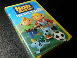 Bob the Builder   The Big Game (VHS) 045986241085  