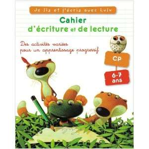  Cahier decriture et de lecture CP (French Edition 