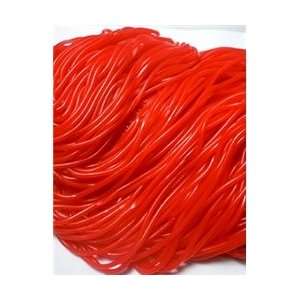 Imported Red Strawberry Licorice Laces 5 Grocery & Gourmet Food