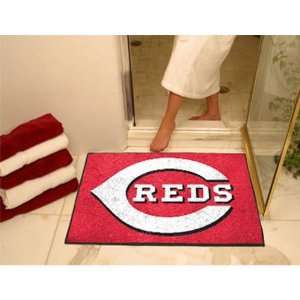  Cincinnati Reds MLB All Star Floor Mat (3x4): Sports 