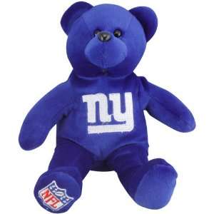 New York Giants 8 Plush Bear 