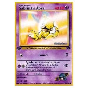    Pokemon   Sabrinas Abra (93)   Gym Challenge: Toys & Games