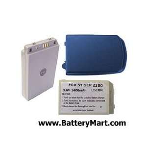  Replacement Battery For SANYO VI 2300   LI ION 1400mAh 