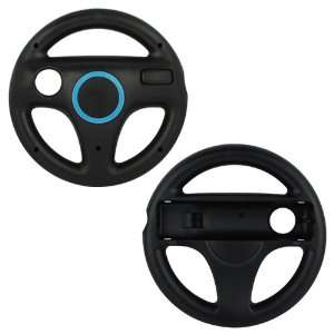   GTMax 2x Racing Steering Driving Wheel For Nintendo Wii: Video Games