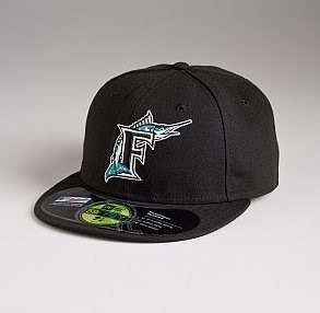 New Era Cap Fitted 59fifty Florida Marlins On Field MLB  