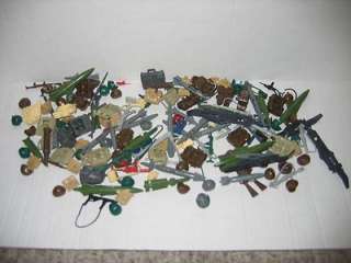 Joe gijoe big lot of accessory pack weapons  